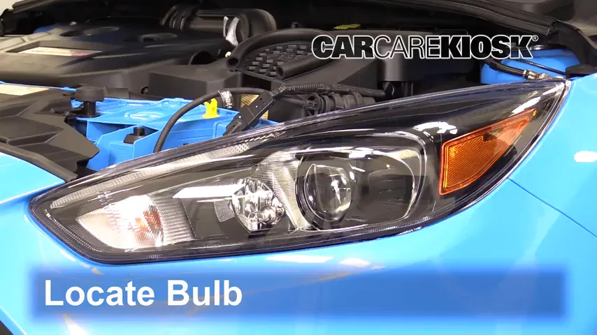 2017 Ford Focus RS 2.3L 4 Cyl. Turbo Lights Parking Light (replace bulb)